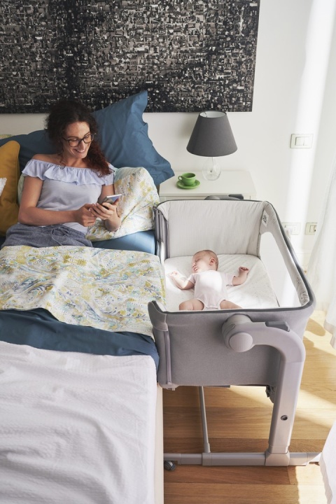 Next2me Magic Chicco 0m+ łóżeczko dostawne - Beige