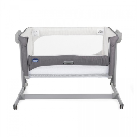 Next2me Magic Chicco 0m+ łóżeczko dostawne - MOON GREY
