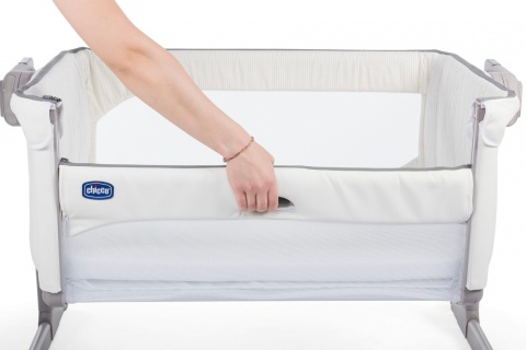 Next2me Magic Chicco 0m+ łóżeczko dostawne - White Snow