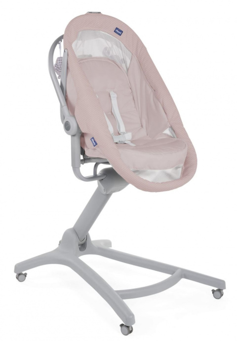 BABY HUG AIR ROSE 4w1 leżaczek kołyska krzesełko do karmienia Chicco