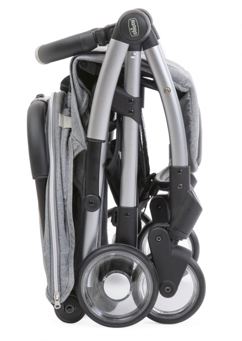 GOODY PLUS Chicco wózek spacerowy do 22kg składany jedną ręką 6,9kg - COOL GREY
