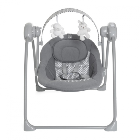 SWING RELAX&PLAY Chicco Hustawka 0-9 kg - DARK GREY