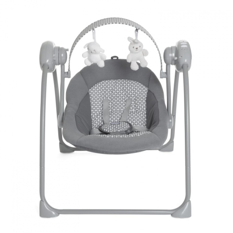 SWING RELAX&PLAY Chicco Hustawka 0-9 kg - DARK GREY