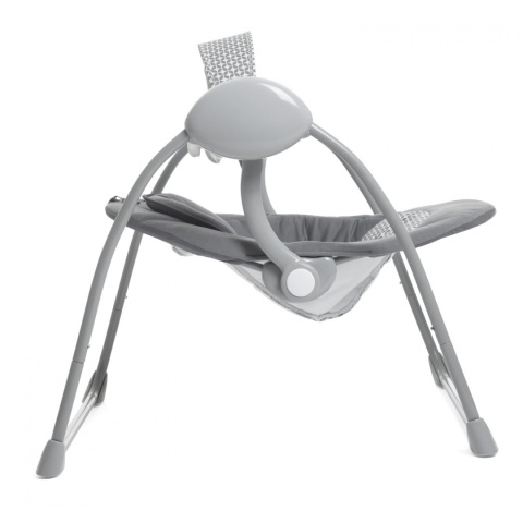 SWING RELAX&PLAY Chicco Hustawka 0-9 kg - DARK GREY