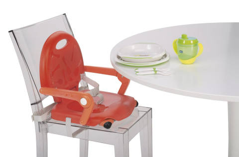 Pocket Snack Chicco - Krzesełko do karmienia ( 9-36 miesięcy ) POPPY RED