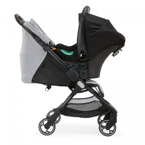 WE Chicco wózek spacerowy do 22kg składany jedną ręką 5,5kg - BLACK