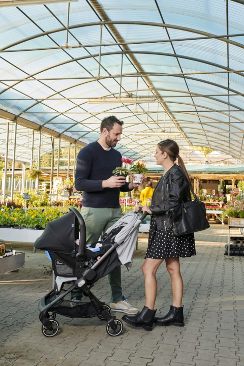 WE Chicco wózek spacerowy do 22kg składany jedną ręką 5,5kg - CYCLAMEN
