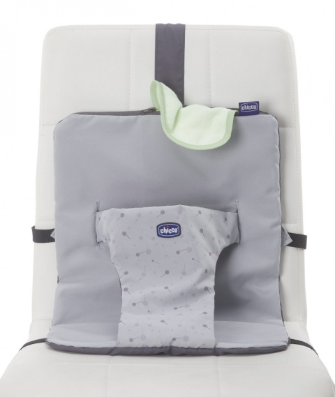 WRAPPY Seat - krzesełko do karmienia dla dzieci od 6 miesiąca - GREY