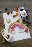 Kredki Crayon Rocks w bawełnianym woreczku - 32 kolory