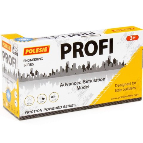 POLESIE Duża Ciężarówka Profi Wywrotka Efekty Dźwiękowe i Świetlne