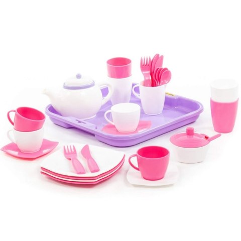 Zestaw Naczyń "Alisa" do Herbaty Kawy Deseru dla 4 osób 35 el.