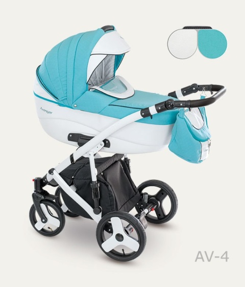 AVENGER LUX CAMARELO 2w1 wózek wielofunkcyjny