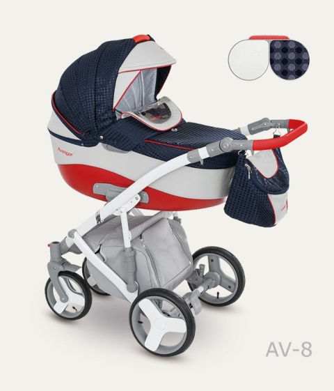 AVENGER LUX CAMARELO 2w1 wózek wielofunkcyjny