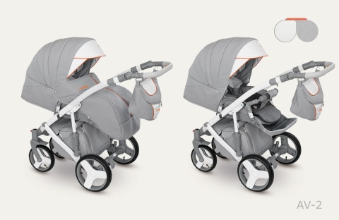 AVENGER LUX CAMARELO 2w1 wózek wielofunkcyjny