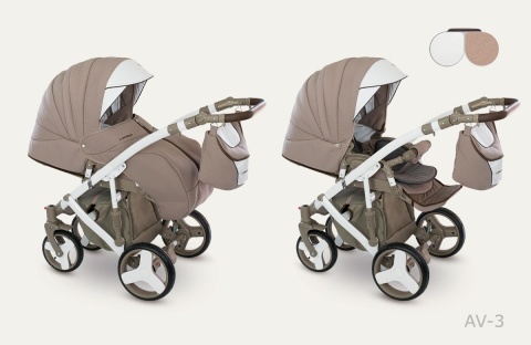 AVENGER LUX CAMARELO 2w1 wózek wielofunkcyjny