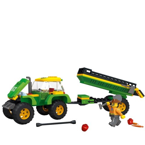Klocki Blocki MyFarm Traktor z przyczepą 164 el.