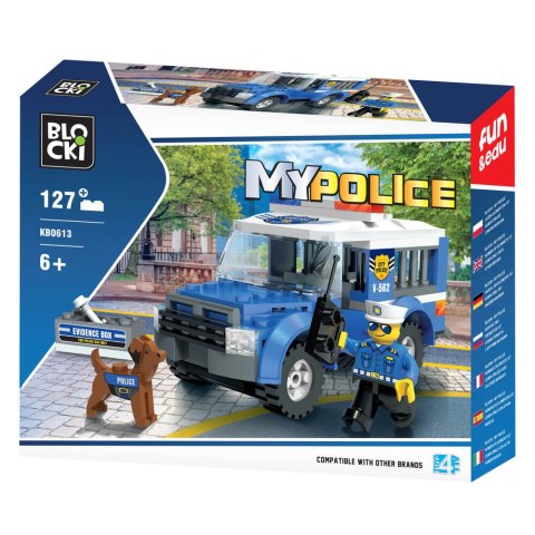 Klocki Blocki MyPolice Auto Więźniarka 127 el.