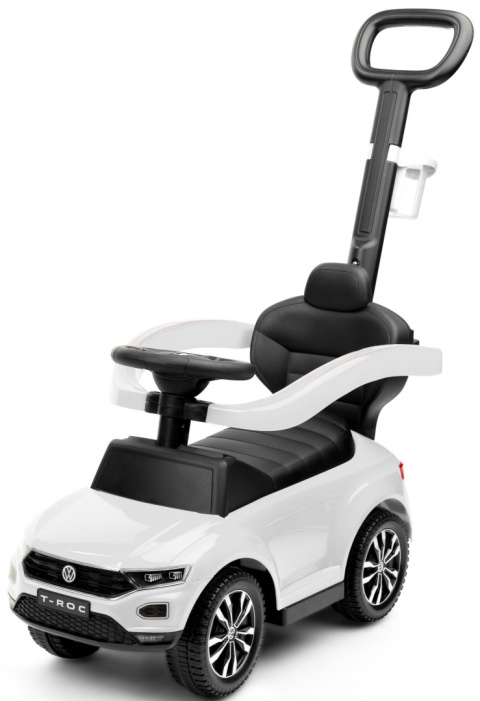VW T-Roc Toyz jeździk dla dzieci z rączką do pchania do 25 kg - WHITE