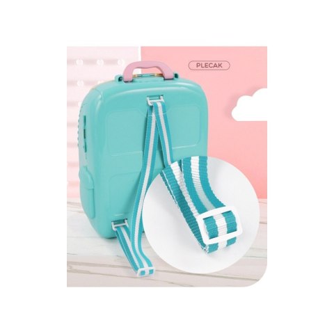 WOOPIE Kotek Przenośny Salon Piękności 2w1 w Plecaku Transporter