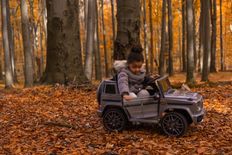 Mercedes AMG G63 Silver Pojazd akumulatorowiec - TOYZ by Caretero