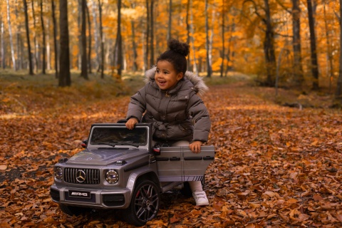 Mercedes AMG G63 Silver Pojazd akumulatorowiec - TOYZ by Caretero