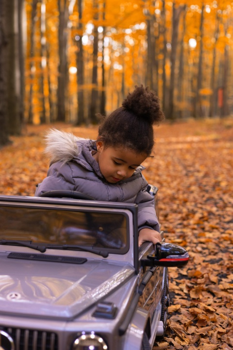 Mercedes AMG G63 Silver Pojazd akumulatorowiec - TOYZ by Caretero