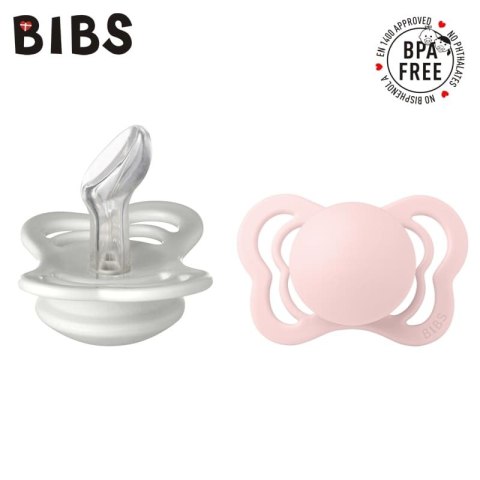 BIBS COUTURE 2-PACK HAZE & BLOSSOM S Smoczek ortodontyczny silikonowy