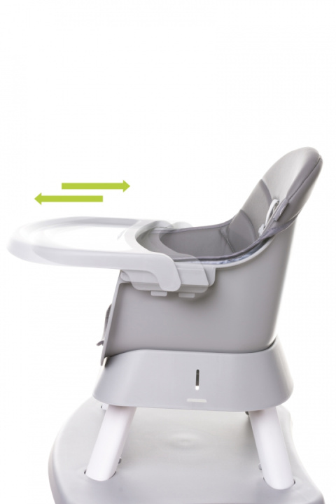 MASTER 4Baby Krzesełko do karmienia 6w1 ze stolikiem - Black