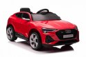 Pojazd Audi E-Tron Sportback Czerwony