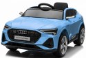 Pojazd Audi E-Tron Sportback Niebieski