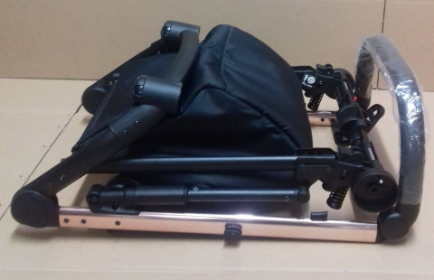 FX Paradise Baby wózek wielofunkcyjny tylko z gondolą Polski Produkt - nr.15 perłowy róż eco