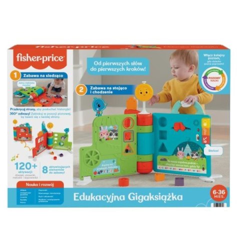 Fisher-Price Edukacyjna Gigaksiążka HCL06 p2 MATTEL