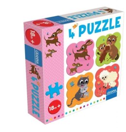 Gra puzzle zwierzęta 00404 GRANNA