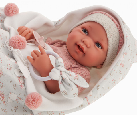 LALKA HISZPAŃSKA ANTONIO JUAN RECIEN NACIDA PIPA SACO CONEJITOS 50159