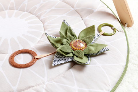 Tiny Love Gimnastyka/mata edukacyjna z drewnianym stojakiem - Boho Chic