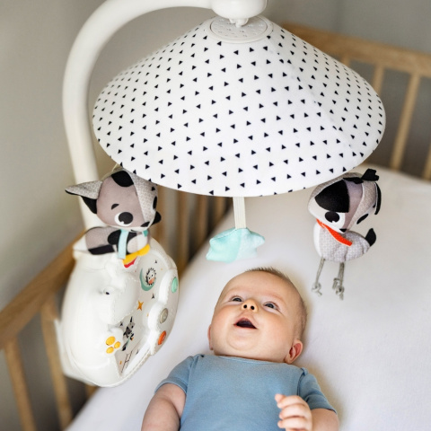 Tiny Love Karuzela z projektorem 3w1 - Magiczna Kraina - czarno-biała