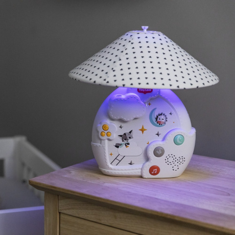 Tiny Love Karuzela z projektorem 3w1 - Magiczna Kraina - czarno-biała