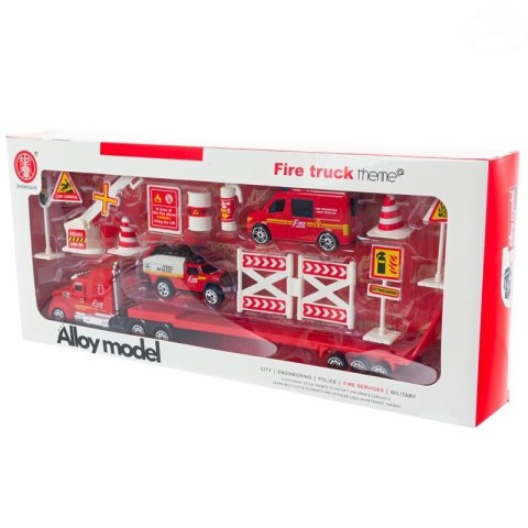 Zabawka laweta strażacka EUROBABY ZABAWKI