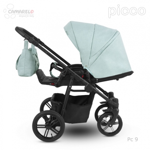 PICCO 2w1 Camarelo lekki wózek wielofunkcyjny do 22 kg, waży tylko 11,9 kg Polski Produkt kolor - 09