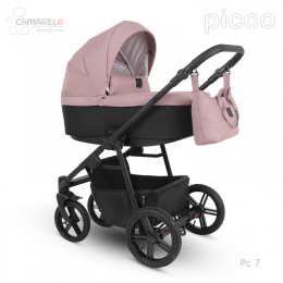 PICCO 3w1 Camarelo lekki wózek wielofunkcyjny do 22 kg, waży tylko 11,9 kg + fotelik KITE 0-13kg Polski Produkt kolor - 07