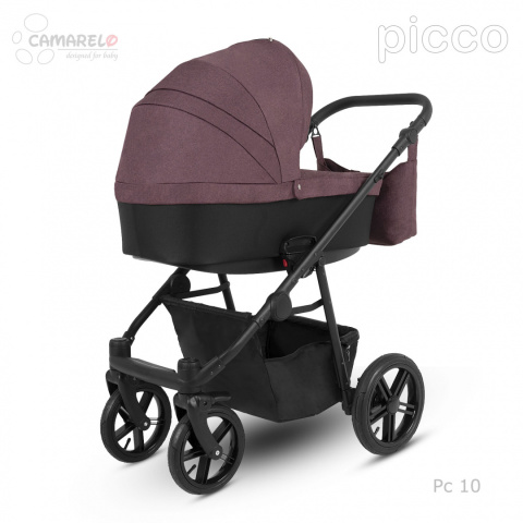 PICCO 3w1 Camarelo lekki wózek wielofunkcyjny do 22 kg, waży tylko 11,9 kg + fotelik KITE 0-13kg Polski Produkt kolor - 10