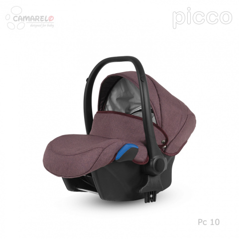 PICCO 3w1 Camarelo lekki wózek wielofunkcyjny do 22 kg, waży tylko 11,9 kg + fotelik KITE 0-13kg Polski Produkt kolor - 10