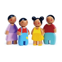 Rodzinka Sunny Doll, zestaw laleczek, Tender Leaf Toys