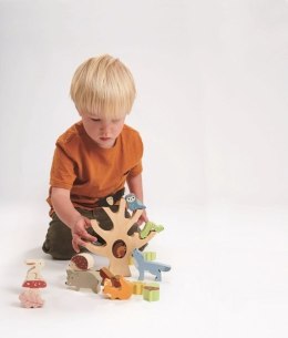 Drewniana gra zręcznościowa - Leśne zwierzątka, Tender Leaf Toys
