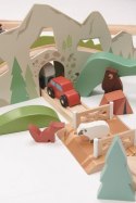 Drewniana kolejka - Podróż po górach, Tender Leaf Toys