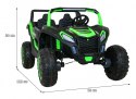 Pojazd Buggy ATV Racing 4x4 Zielony