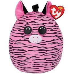 Maskotka-poduszka TY Squishy Beanies ZOEY różowa zebra 30cm 39194