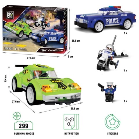 BLOCKI The Collection - City Racing - Miejski Pościg 299 el.