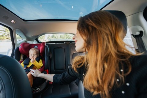 Fotelik Space-fix 0-36 kg red