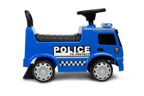 Jeździk Policja Toyz na licencji Mercedes do 25 kg - BLUE
